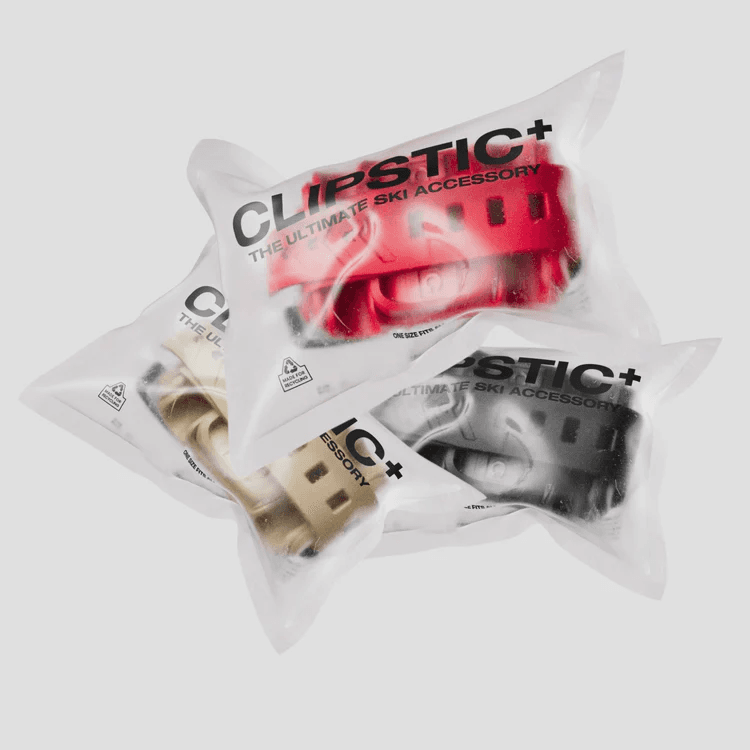 Clipstic packaged ski accessories